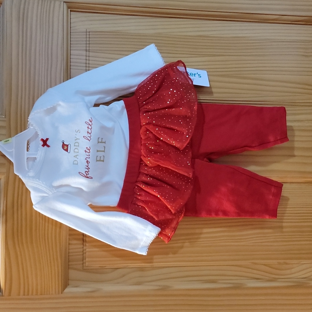 Girl's Carter Christmas Outfit
